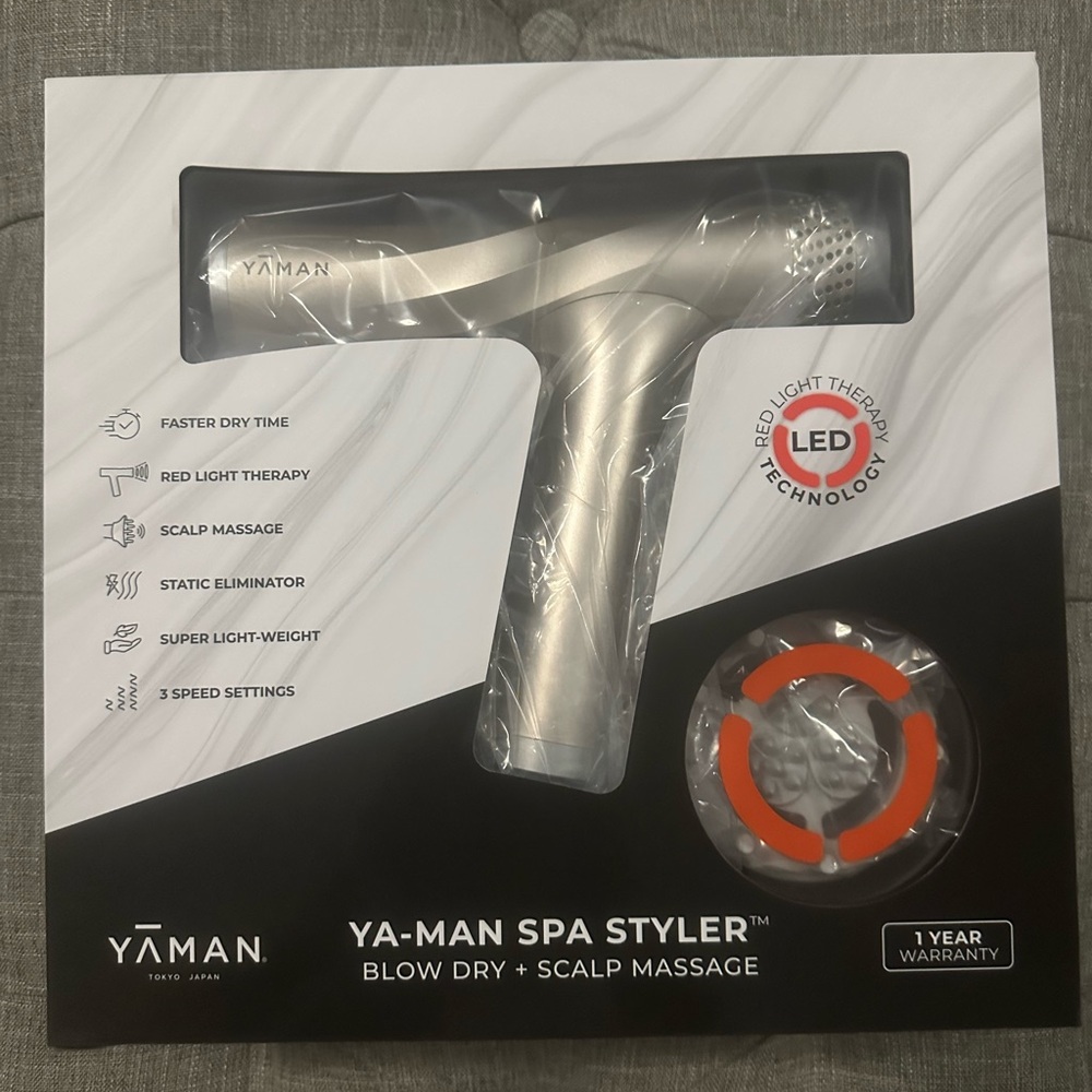 Spa Styler Blow Dryer in Silver